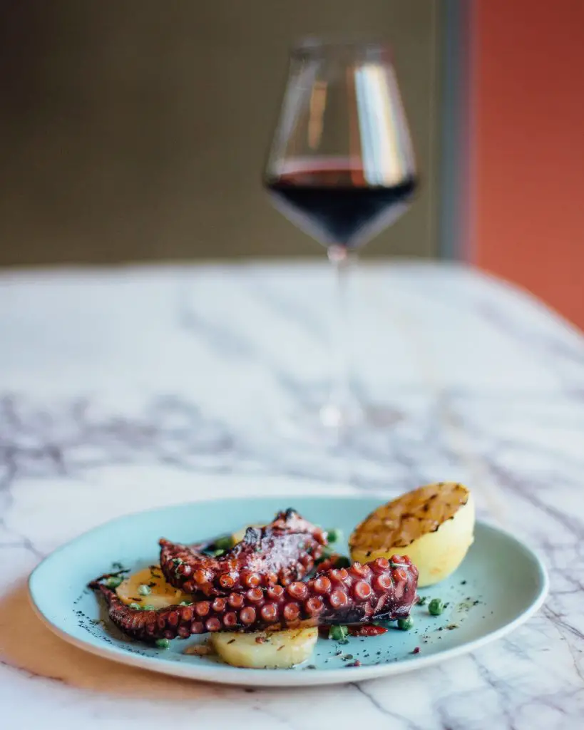 grilled octopus wine pairing